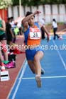 Senior girls triple jump, English Schools Track and Field. Photo: David T. Hewitson/Sports for All Pics